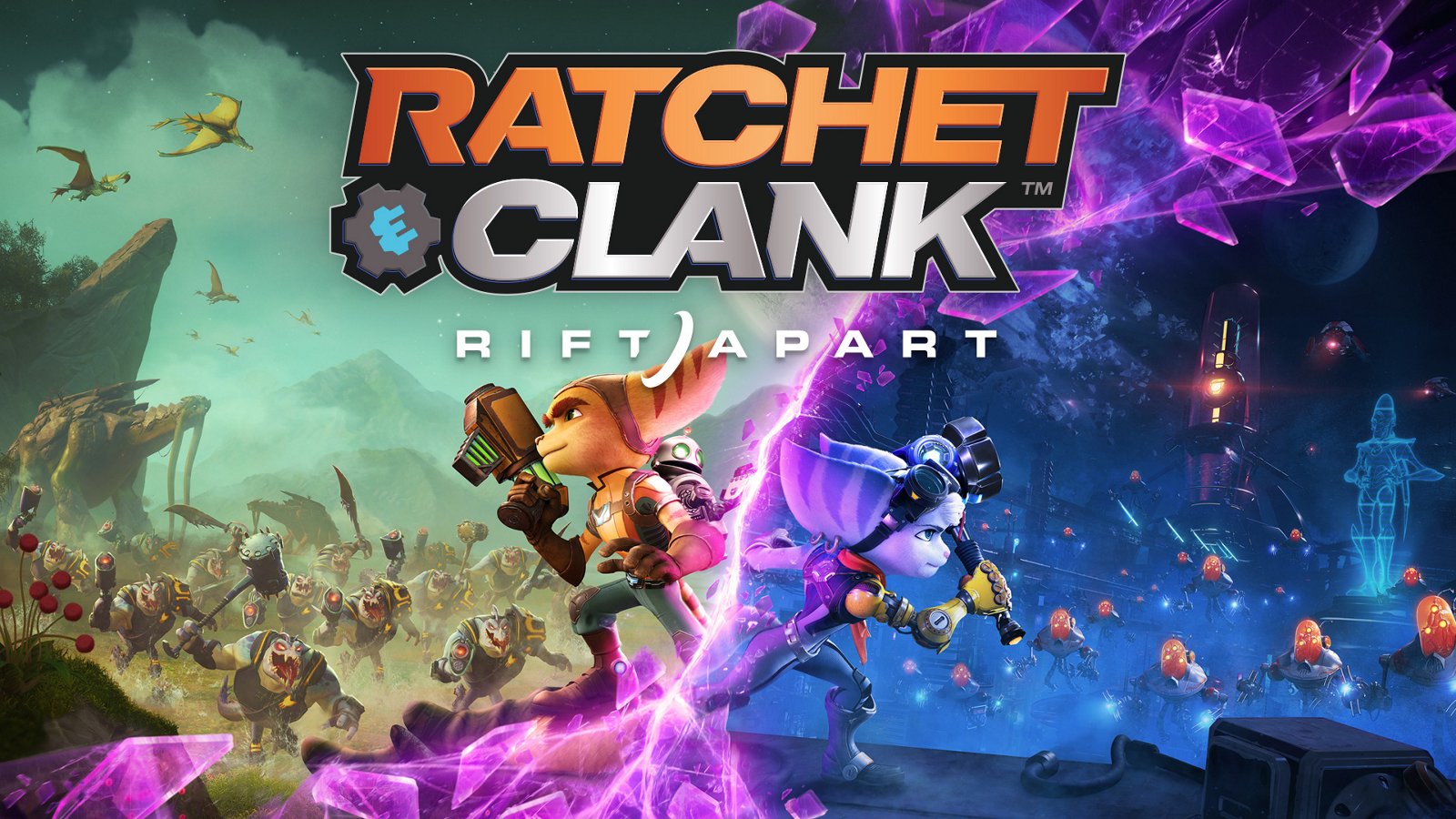 immagine di copertina di 'Ratchet and Clank: Rift Apart'